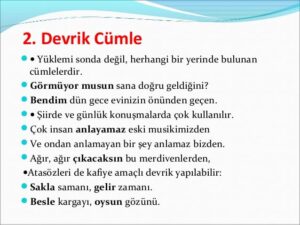 Devrik Cümlelerde Yüklemin Konumu ve Kesin Anlatımı [2026] - Kapak Görseli