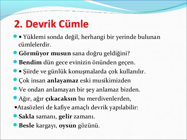 Devrik Cümlelerde Yüklemin Konumu ve Kesin Anlatımı [2026]
